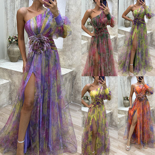 🌸Spring Specials🌸 Women's Tulle Irregular Gown Dresses