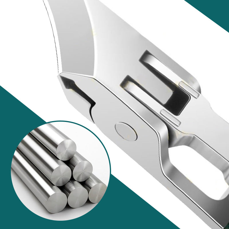 🔥Limited SALE 49% OFF🎁 Anti-Splash 25° Slant Edge Nail Clipper 3-Piece Set