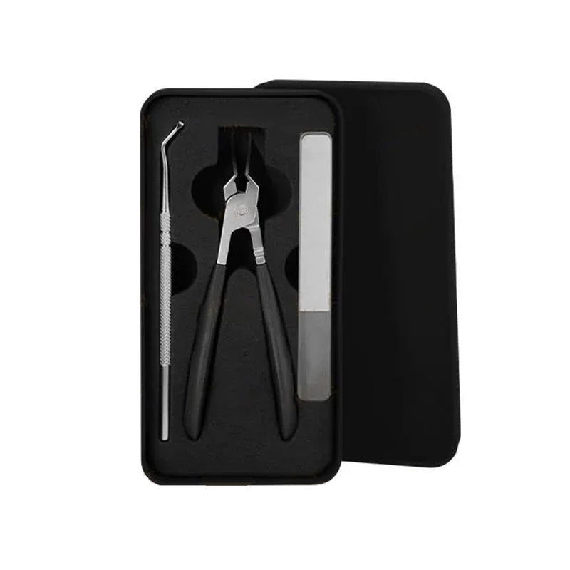 🔥Limited SALE 49% OFF🎁 Anti-Splash 25° Slant Edge Nail Clipper 3-Piece Set