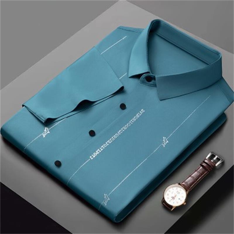 ✨Men's Stretch Anti-Wrinkle Ice Silk Shirt(49% OFF)