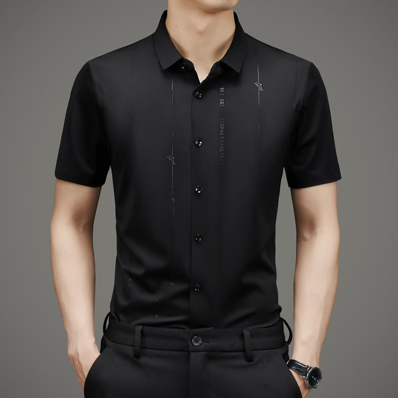 ✨Men's Stretch Anti-Wrinkle Ice Silk Shirt(49% OFF)