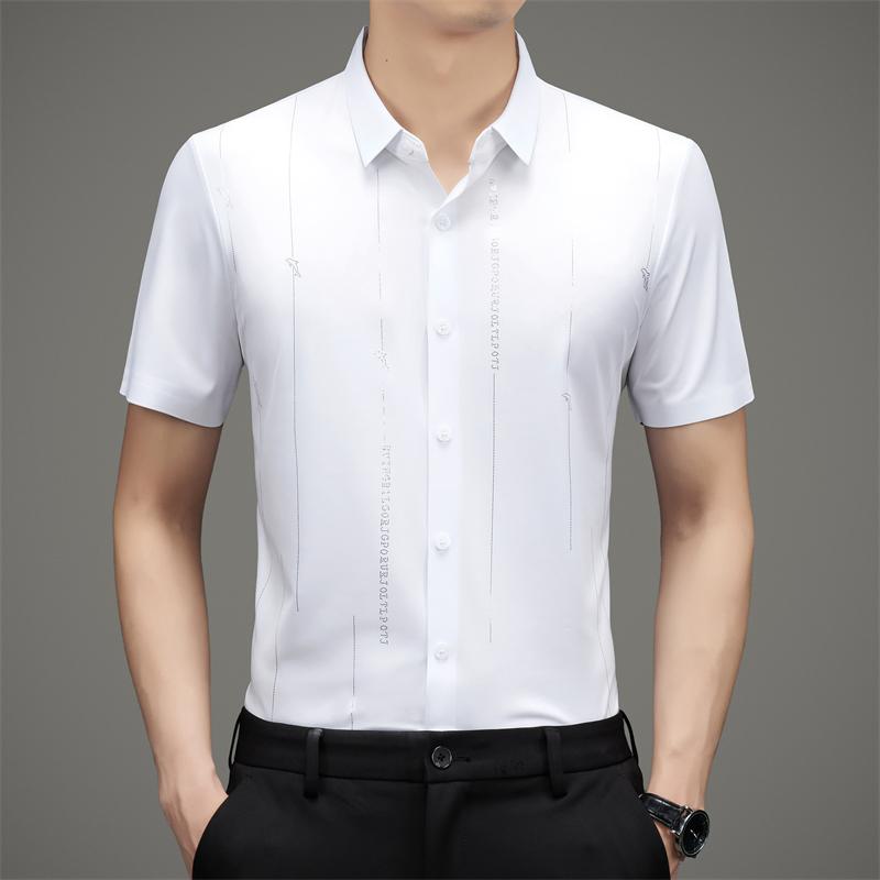 ✨Men's Stretch Anti-Wrinkle Ice Silk Shirt(49% OFF)