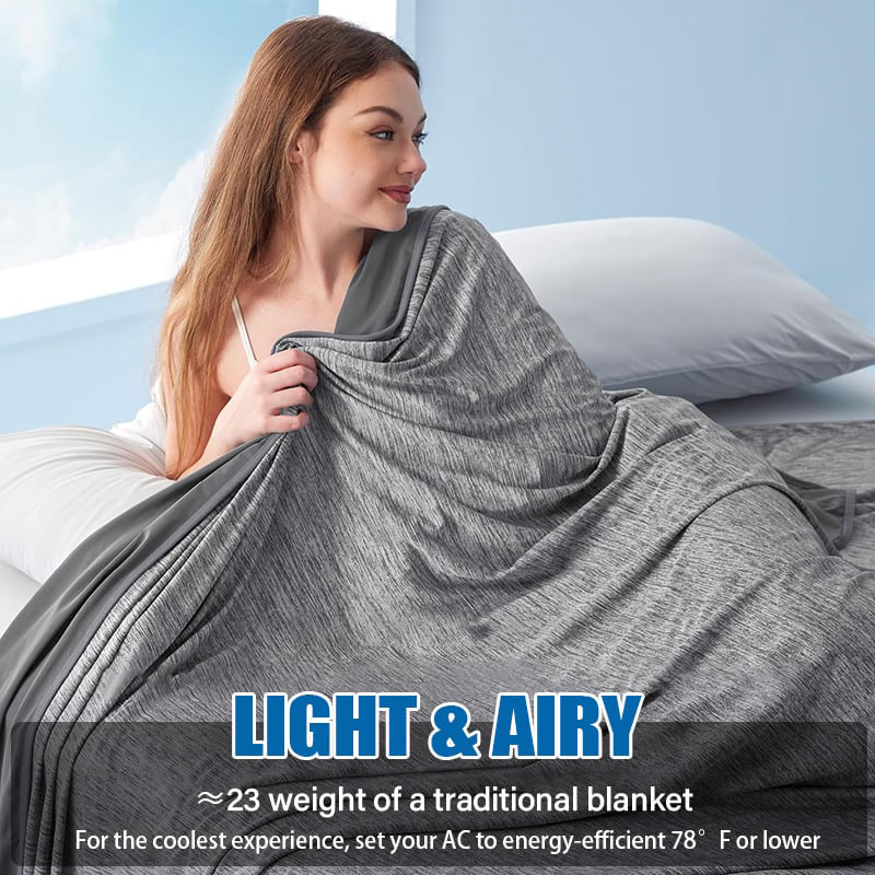 💥Summer Hot Sale 50% OFF💥🍃Cooling Blanket for Hot Sleepers - Summer Must Have🎁