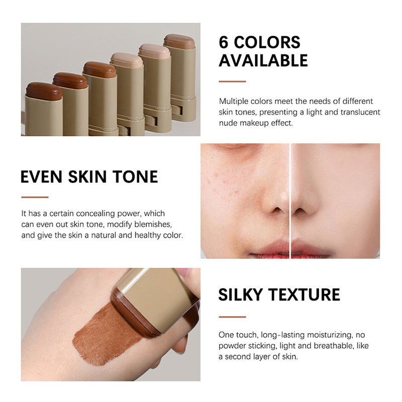 💝Limited-Time Offer - BUY 1 GET 1 FREE💝Hydrating & Brightening Essential Foundation Stick