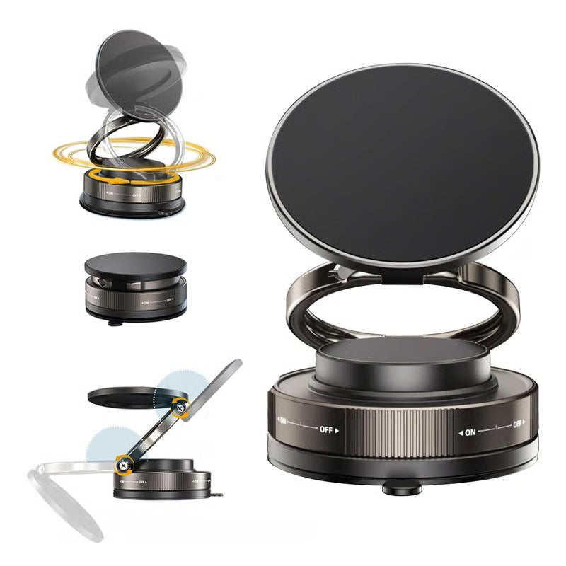 🔥Buy More Save More📱360° Adjustable Vacuum Magnetic Phone Holder