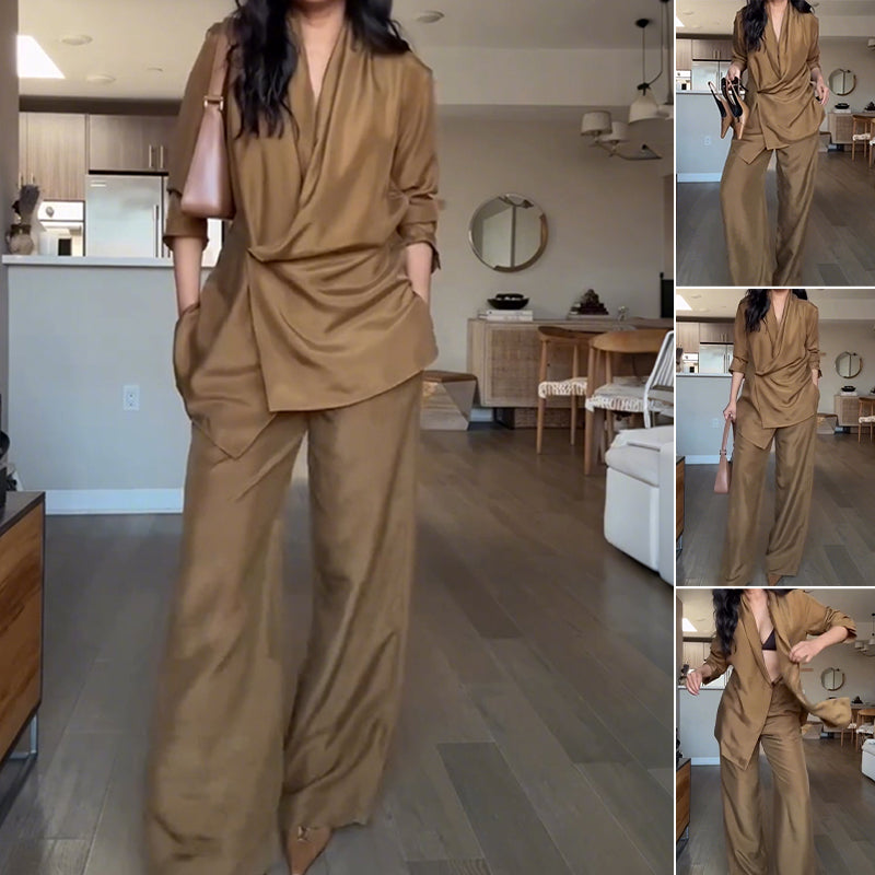 Women’s Fashion Top Pants 2- Piece Set