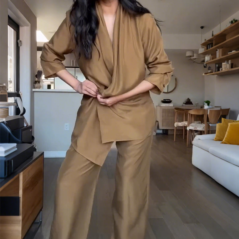 Women’s Fashion Top Pants 2- Piece Set