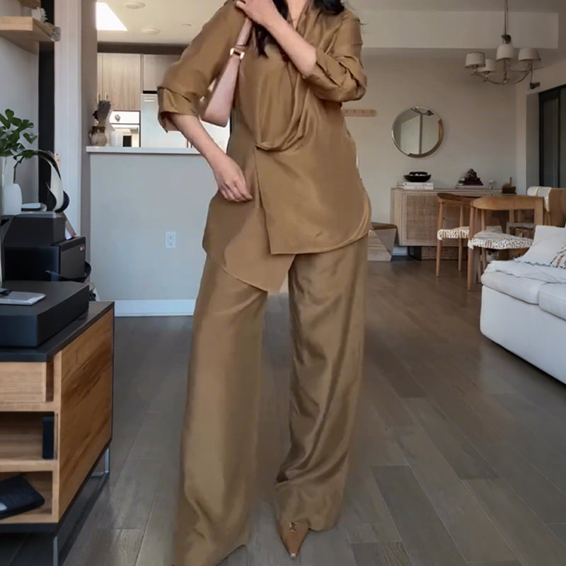 Women’s Fashion Top Pants 2- Piece Set