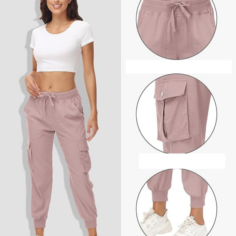 Women's Casual Lightweight Travel Hiking Pants