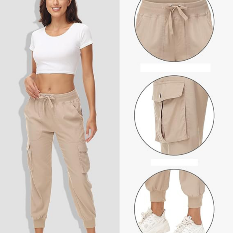 Women's Casual Lightweight Travel Hiking Pants