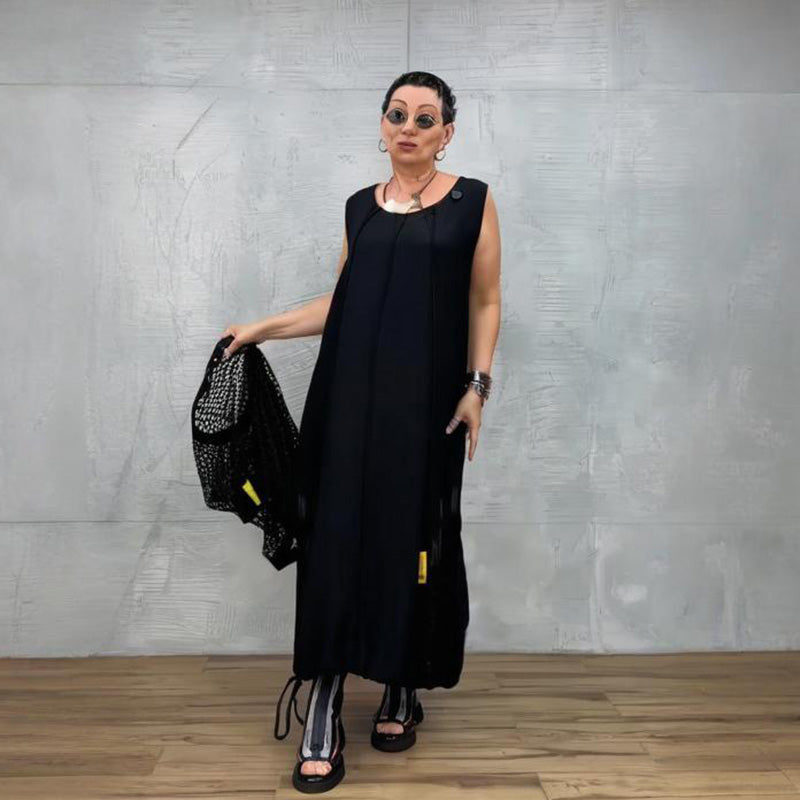 Women's Sleeveless Dress & Cover-Up Set