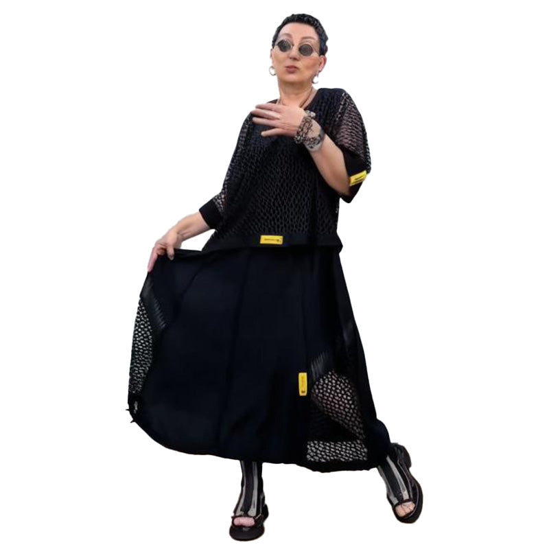 Women's Sleeveless Dress & Cover-Up Set