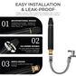 🏆LAST DAY SALE 60% OFF!!🔥Adjustable metal nozzle garden hose sprinkler👍💦