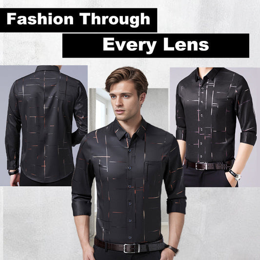 🌲Men's Thin Iron-free Shirt