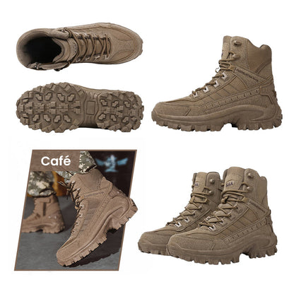 🔥HOT SALE🔥 Waterproof and Non-Slip High Top Tactical Sports Boots (Improved Durability)