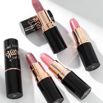 🎉Limited Price￡9.99-Buy 1 Get 1 Free💋Waterproof & Moisturizing Glitter Lipstick