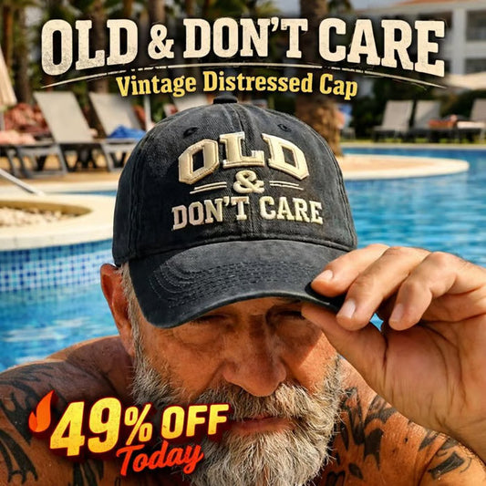 ✨🔥Unisex Adjustable Retro Slogan Baseball Cap🧢
