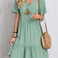 🎁This Season's Summer Picks⏳Retro V-neck Loose Casual Dress✨