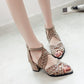 ⏳ Limited time 50% off! 💥 Women’s new bohemian-style openwork high-heeled shoes (The more you buy, the bigger the discount!)