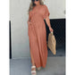 💖2025 Limited Sale 50% OFF💗New Slit v-neck effortless maxi long dress