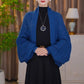 🔥2025 New Fashion🎀Fashion Hollow Out Knitted Shawl Coat