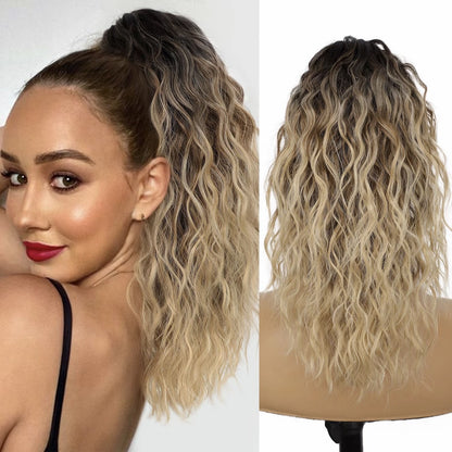 🫧🫧Limited Price ￡14.99-Last Day Promotion 49%OFF🫧Curly Wavy Frizzy Hair Extension with Ponytail