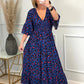 Leopard Shirred Waist Dress