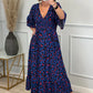 Leopard Shirred Waist Dress