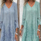 💖Limited Sale 50% OFF💖Elegant half sleeve v-neck lace dress for women