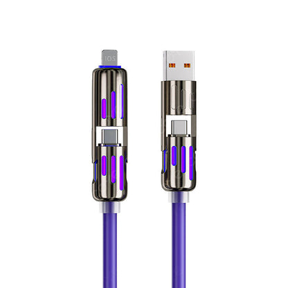 🔥Limited Time Buy 1 Get 1 Free⚡ 4-in-1 Multi 240W Fast Charging Cable⚡