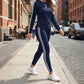 🔥 Solo per un periodo limitato: SCONTO DEL 50% 🏃‍♀️ Tuta da allenamento da donna a 2 pezzi (con maniche lunghe)
