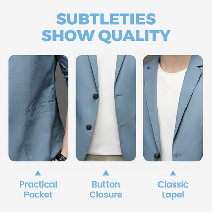 🔥LAST DAY SALE 50% OFF!!🔥2025 Men's Lightweight Suit Jacket👔