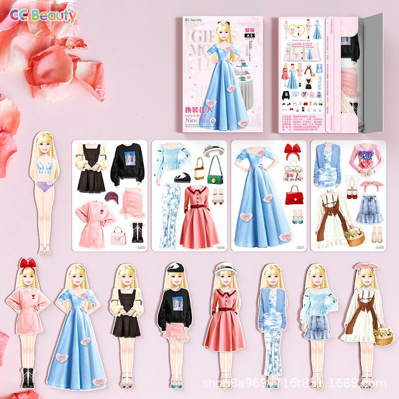 🎁Christmas Gift - 👧Magnetic Dress Up Baby