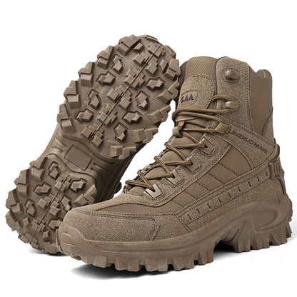 🔥HOT SALE🔥 Waterproof and Non-Slip High Top Tactical Sports Boots (Improved Durability)