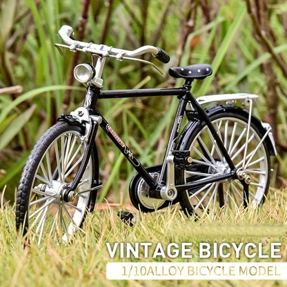 🌈2025 New Products🔥 DIY Alloy Mini Bicycle Model