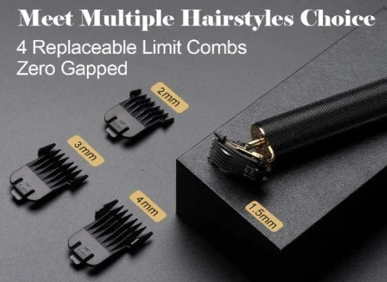 Cordless Zero Gapped Trimmer Hair clipper🎁free shipping✈