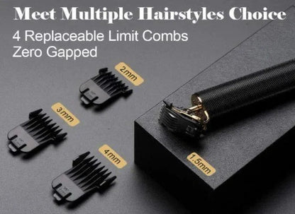 Cordless Zero Gapped Trimmer Hair clipper🎁free shipping✈