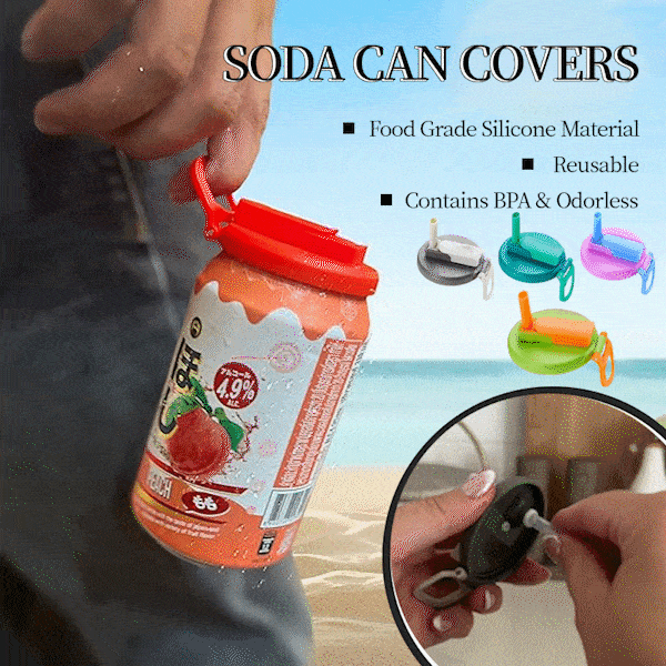 🔥Hot Promotion 49% OFF🍹🍹Soda Can Lid with Straw for Kids