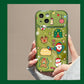 🎄Christmas Hot Sale🔥Christmas Tree Pendant Flip Mirror Case Cover For iPhone🎅