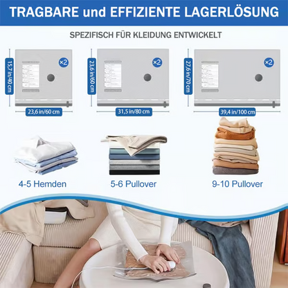 ✨LAST DAY ONLY 44% OFF🔥USB Electric Vacuum Compression Bags – Save Space, Travel Light!