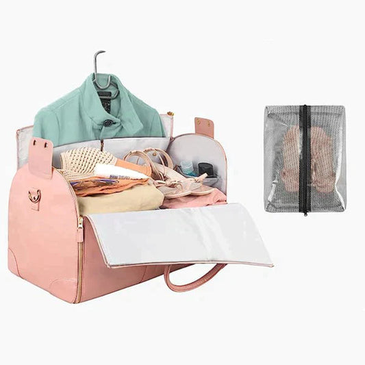 🧳Travel at no extra cost! The ultimate duffel bag for clothes✈️