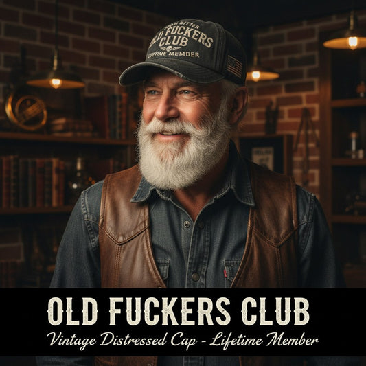 🎁LAST DAY SALE 49% OFF🔥Vintage Distressed "Old Club" Lifetime Member Cap