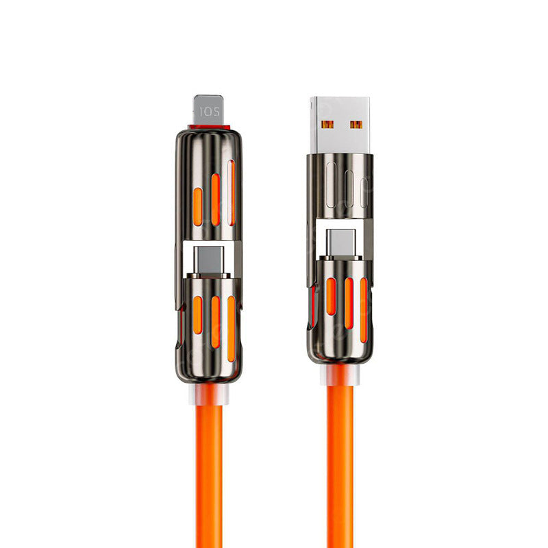 🔥Limited Time Buy 1 Get 1 Free⚡ 4-in-1 Multi 240W Fast Charging Cable⚡