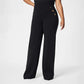 Winter High Stretch High Waist Wide Leg Trousers