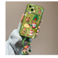 🎄Christmas Hot Sale🔥Christmas Tree Pendant Flip Mirror Case Cover For iPhone🎅