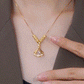 🎉Spring Hot Sale🎉Gingko Necklace with Diamonds