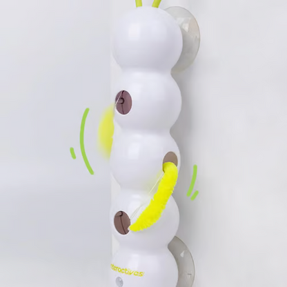 💥2025 Hot Sale🐛Interactive Electric Caterpillar Cat Toy