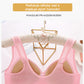 Front Button Breathable Skin-Friendly Cotton Bra