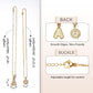 💖2 Pack - Initial Letter Pendant Necklaces