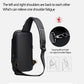 USB charging sport sling  Anti-theft shoulder bag